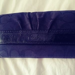 Genuine Coach Checkbook Wallet
